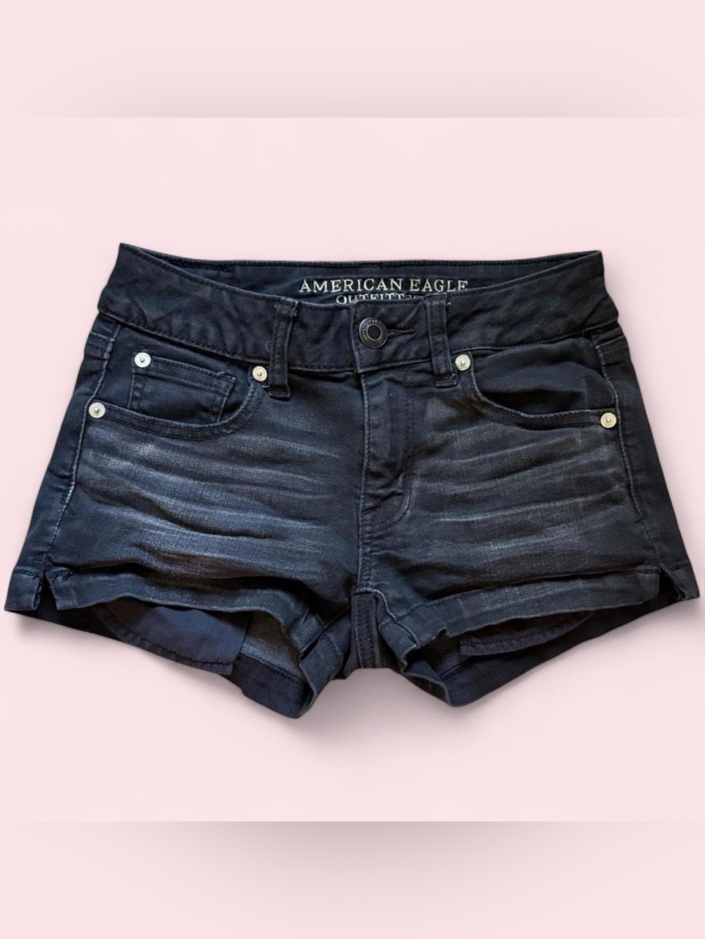 Vintage Y2K 2000s American Eagle Low Rise Denim Shorts